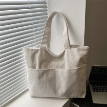 Corduroy Tote Bag for Women – Large 45x32cm Shoulder