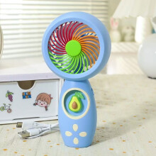 1Pcs Portable Mini Wireless Fan USB Rechargeable Handheld Cute Cat Ears Fan Summer Camping Hand fan With Cell Phone Holder