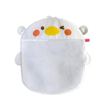 Tub Baby Bath Toy Storage Organizer 16.5"x17" Hanging Mesh Bag with Suction Cups Bath Toy Bathtub Toy Holder
