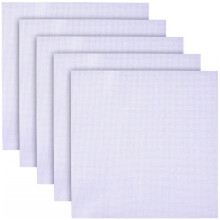 cross stitch embroidery plain cloth handmade needlework, cross stitch fabric, suitable for DIY crafts, white, 10 pieces