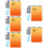 5Ensembles Tableau Multi-Usage Coloré 9