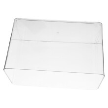 Transparent kompakt sköldpaddsterrarium med robust plast