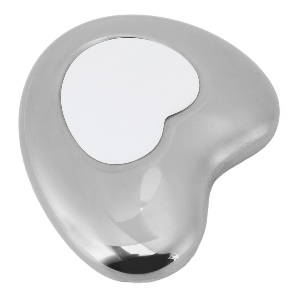 Silver Stainless Steel Gua Sha Facial Scraping Board For Lymphatic Drainage