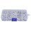100 pièces de connecteurs femelles USB Micro-B Type-B mini argent 3
