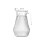 1.5L Clear Plastic Pitcher with Duckbill Spout 2