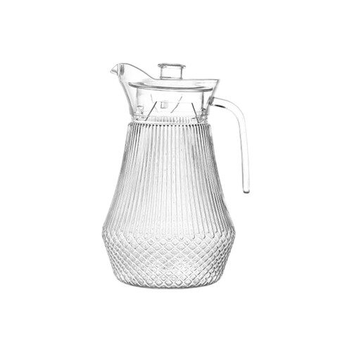 1.5L Clear Plastic Pitcher with Duckbill Spout 1