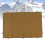 Khaki Patch Display Board with Loop Surface Nylon Wall Organizer M 14