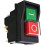 Διακόπτης On/Off Κόκκινο/Πράσινο Κουμπί 240V IP54KLD-28A 2