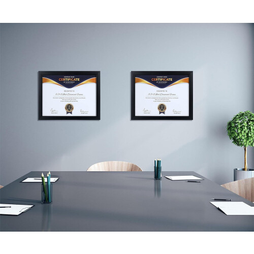 8x10 Navy Blue Wood Composite Picture Frame 6-Pack 2