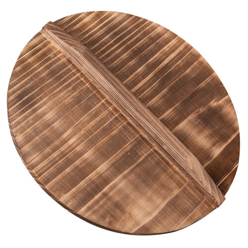 3Stk Holz Wokdeckel Schützend Und Langlebig 1