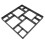Masteelf 1 Set Stone Making Mold for Garden Pathway Step Concrete Tool 6