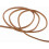 Cordon en daim couleur café 3 mm x 100 yards 4