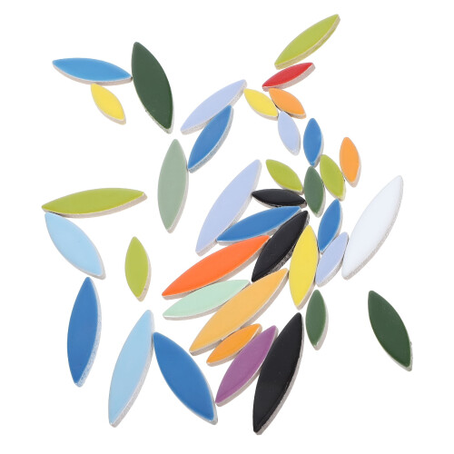 Petal Mosaic Tiles Ceramic Multi-Colored 1 Set (100g) 2