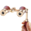 Opernglas 3x25 Kompakt mit Griff Rot 5