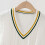 V Neck School Sweater Vest for Girls Knit Pullover White 4