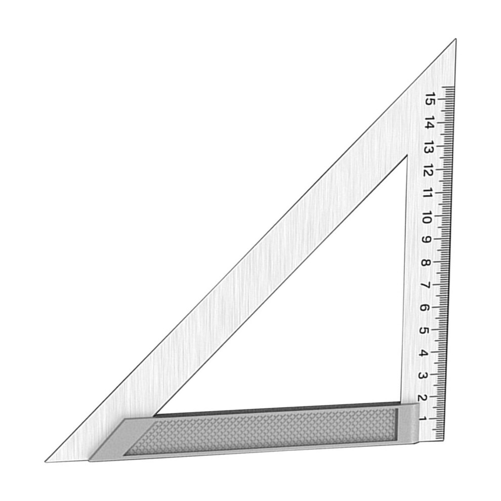150Mm/200Mm/300Mm Triangles Square Ruler Stainless Steel Right Angled Woodworking Tool Measurement For Engineers 9336866682076