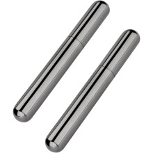 Cigar Case, 2 Pack Stainless Steel Carrying Cigar Box, Single Cigar Tube Holder Case for Travel