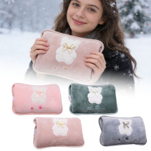 Rechargeable Hand Warmer Portable Heat Pad With Fast Heating For Outdoor Winter Activities And Daily Comfort 500ml (B)