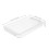 2-Pack White Plastic File Folder Storage Boxes with Lids for Office Document Organization and Home Filing 2