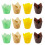 Tulip-shaped cupcake liners paper 200 pcs 3