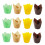 Tulip-shaped cupcake liners paper 200 pcs 4