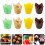 Tulip-shaped cupcake liners paper 200 pcs 6