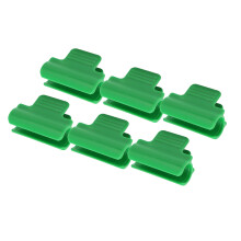 100 Stück Plastische Gartenschuppenklammern 16mm Film Schattennetzclips