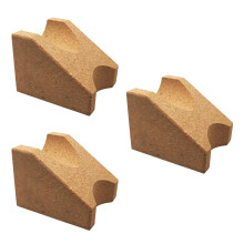 3Stk Gitarrenhalshalter Kork Gitarrenreparatur Hellgelb
