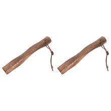 2Pièces Manche En Bois Pour Remplacement Sécurisé Robuste