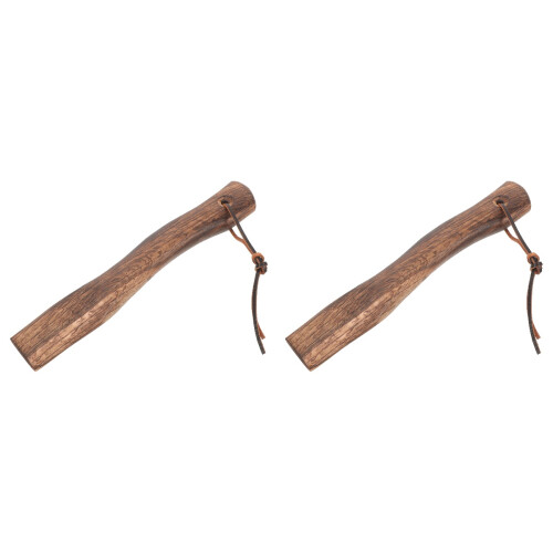 2Pièces Manche En Bois Pour Remplacement Sécurisé Robuste