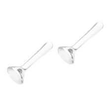 2Pièces Muller Cristal Transparent Broyage Minéraux Outils Laboratoire
