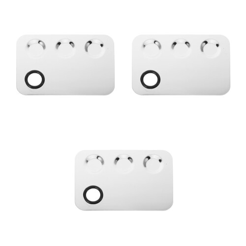 3Pièces Plateau Mélange Durable Argent Pour &