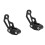 2Pièces Colliers De Fixation Câble Noir Aluminium Pour 5