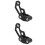 2Pièces Colliers De Fixation Câble Noir Aluminium Pour 6