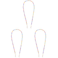 3Pièces Lanière Lunettes Durable Silicone Métal