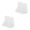 2Paires Mini Peluche Blanches Habillage Chic 1