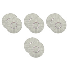 8Pièces Bande Flexible Autocollante Beige En PVC Pour Plinthes