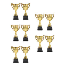 10Pièces Trophées Or Décor Compétition Remise Prix Étudiants