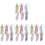 4Ensembles Marque-Pages Artisanaux DIY Forme Plume Décoratif 1