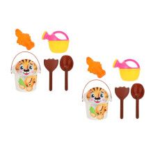 2Ensembles Ensemble Jeux De Sable Enfants Pelles Plastique Colorées