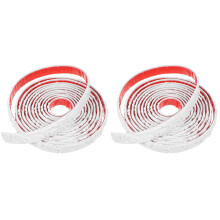 2Pièces Baguette D’angle Autocollante Flexible En PVC Décoratif
