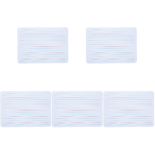 5Pièces Tableaux Blancs Effaçables Multi Usage Compact Pour