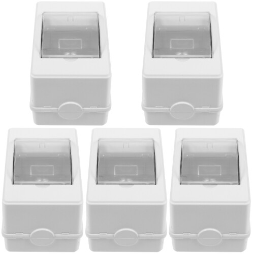 5Pièces Boîte De Distribution Électrique ABS Résistante