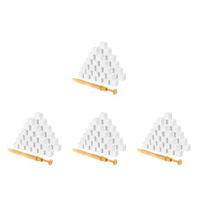 200Pièces Éponges À Ongles Blanches Et Colorées Pour Et Nail Art