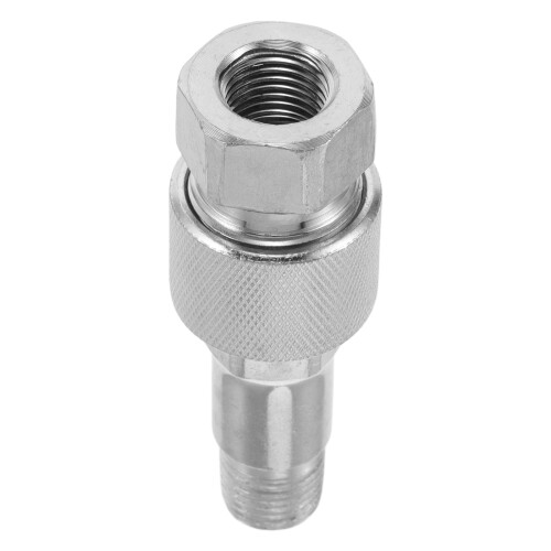Durable Silver Quick Release Hydraulic Coupler Adapter Set