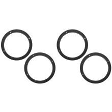 4Pièces Espacement Haut-Parleurs 6.5'' Plastique Noir