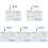 5Ensembles Tableau Effaçable Transparent 1