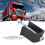 Durable Aluminum Truck Tool Box Clamp—Rust Proof Black Tie Down Set 3