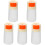 5Pièces Alimentateur Transparent Anti-Surdosage 1