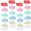 240Pièces Porte-Clés Avec Étiquettes, PVC Et , Usage Polyvalent 2
